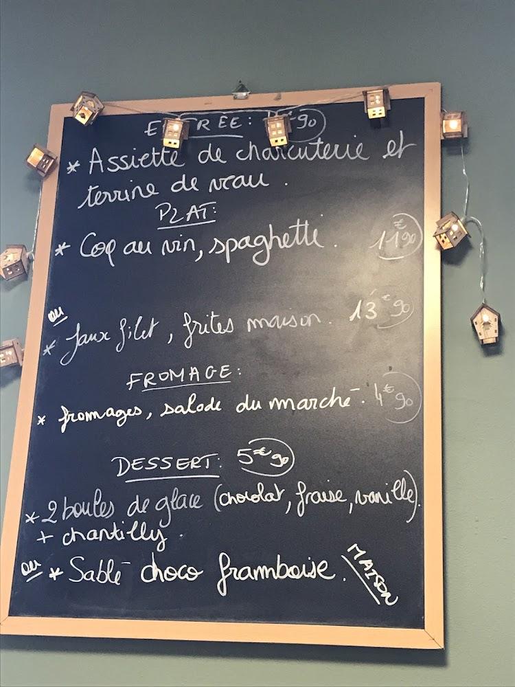 Chez Thony - Menu Image 2